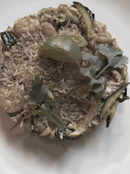 FANCY FOOD: il tris riso, pesce e verdure