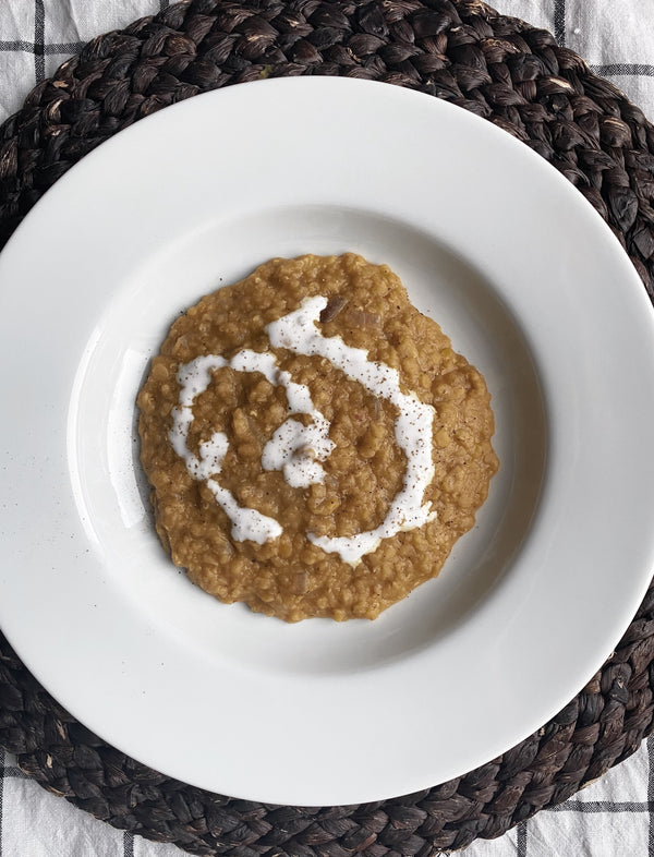 FANCY FOOD: crema di lenticchie