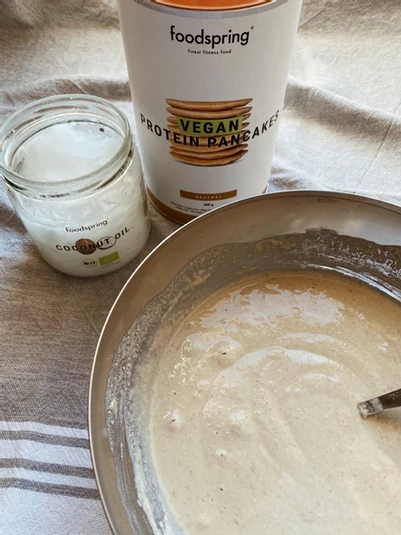 FANCY FOOD: Pancake vegani